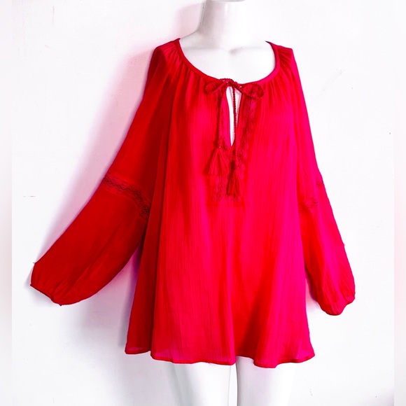 Lane Bryant Tops - Lane Bryant Tunic sz 18 / 20 Pink